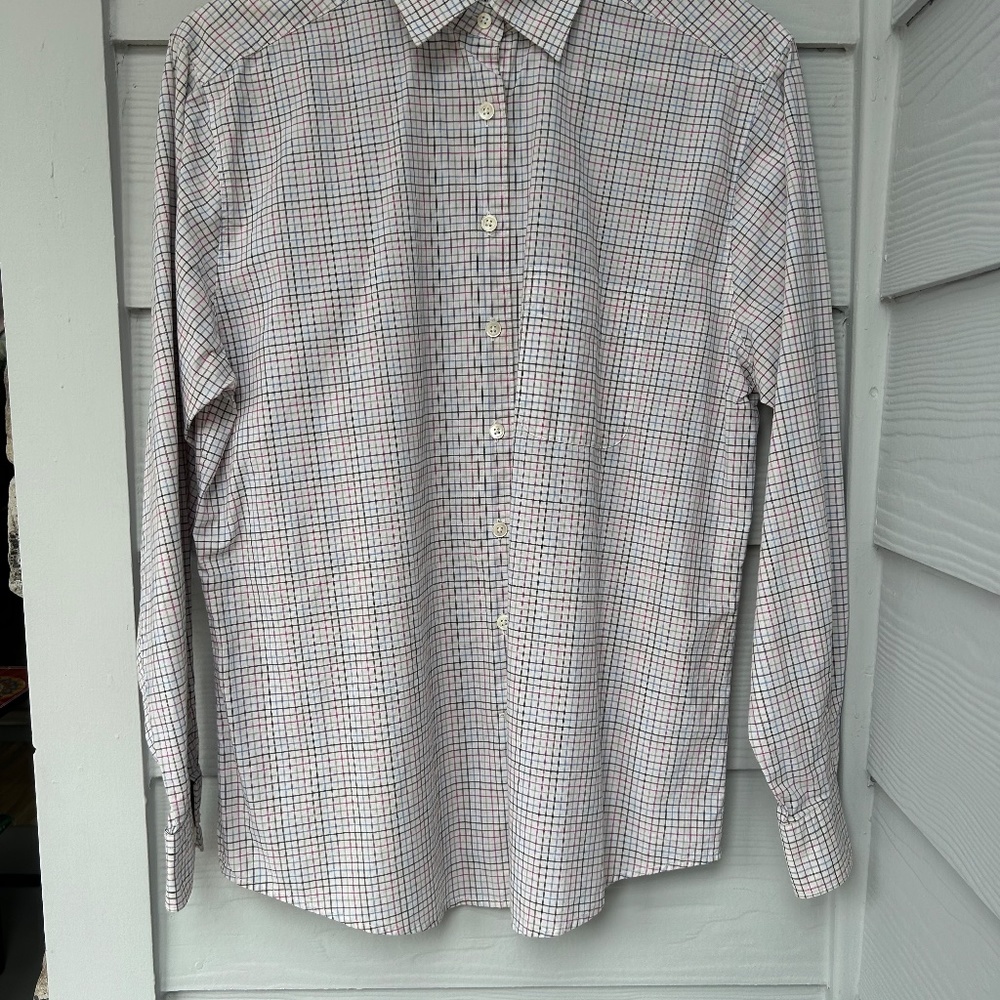 Faconnable Tattersall Cotton Shirt